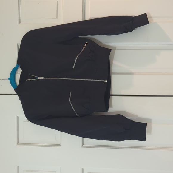 wishful thinking Jackets & Blazers - Black Bomber Jacket